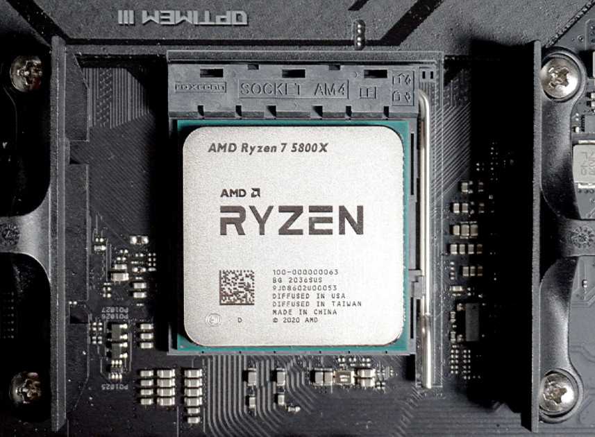 AMD Ryzen 7 5800x - Характеристики, тесты, разгон.