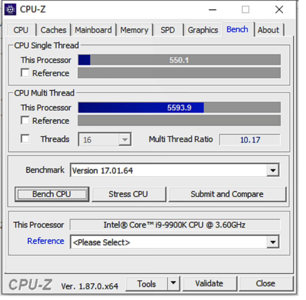 Intel Core i9-9900K: Характеристики, Сравнение и Результаты в CPU-Z