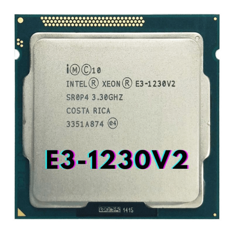 Обзор Intel Xeon E3-1230 V2: Технические Характеристики и Сравнени