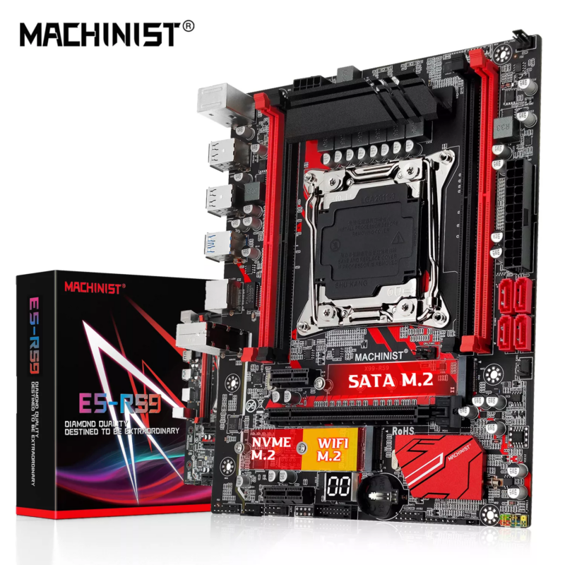 MACHINIST RS9 X99 2011-3: Обзор характеристик, процессоры, BIOS