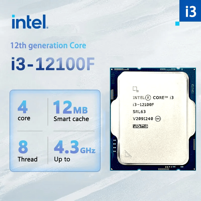 Intel Core i3-12100f