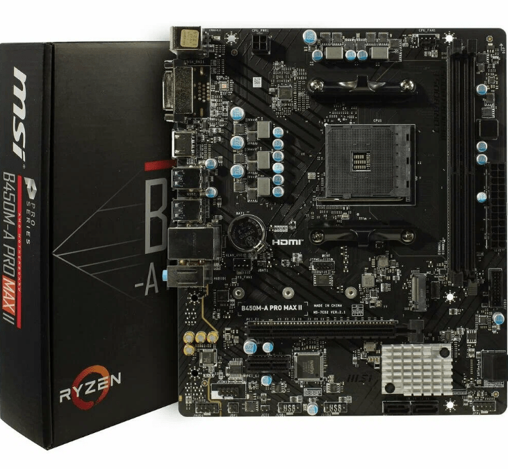 MSI B450M-A PRO MAX II: Обзор и характеристики материнской платы